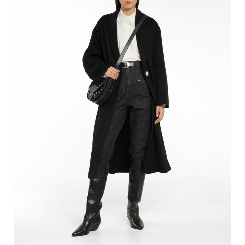 Isabel Marant Efezia wool and cashmere coat $1850 Excellent EU 40 Or USA Sz 10 - Picture 3 of 11